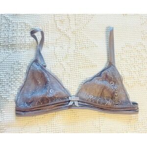 Adore Me Lace Purple Bra. Size M